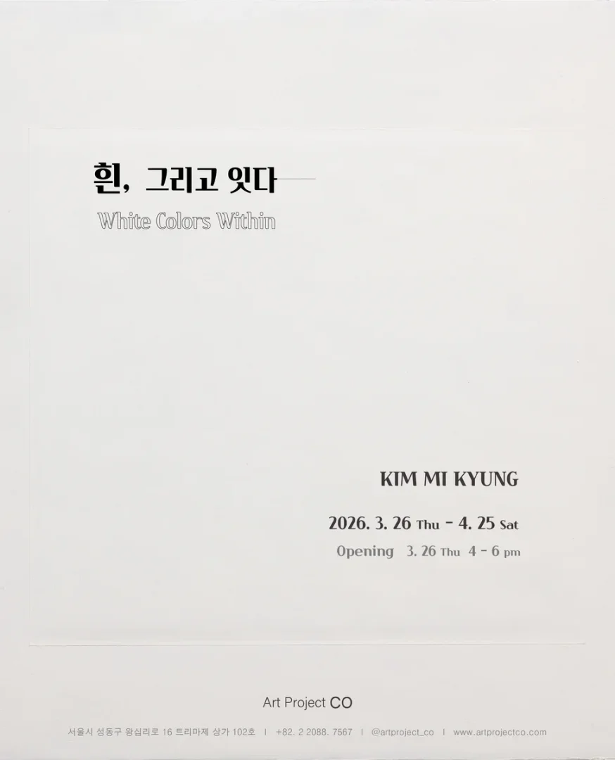 흰, 그리고 잇다 White Colors Within