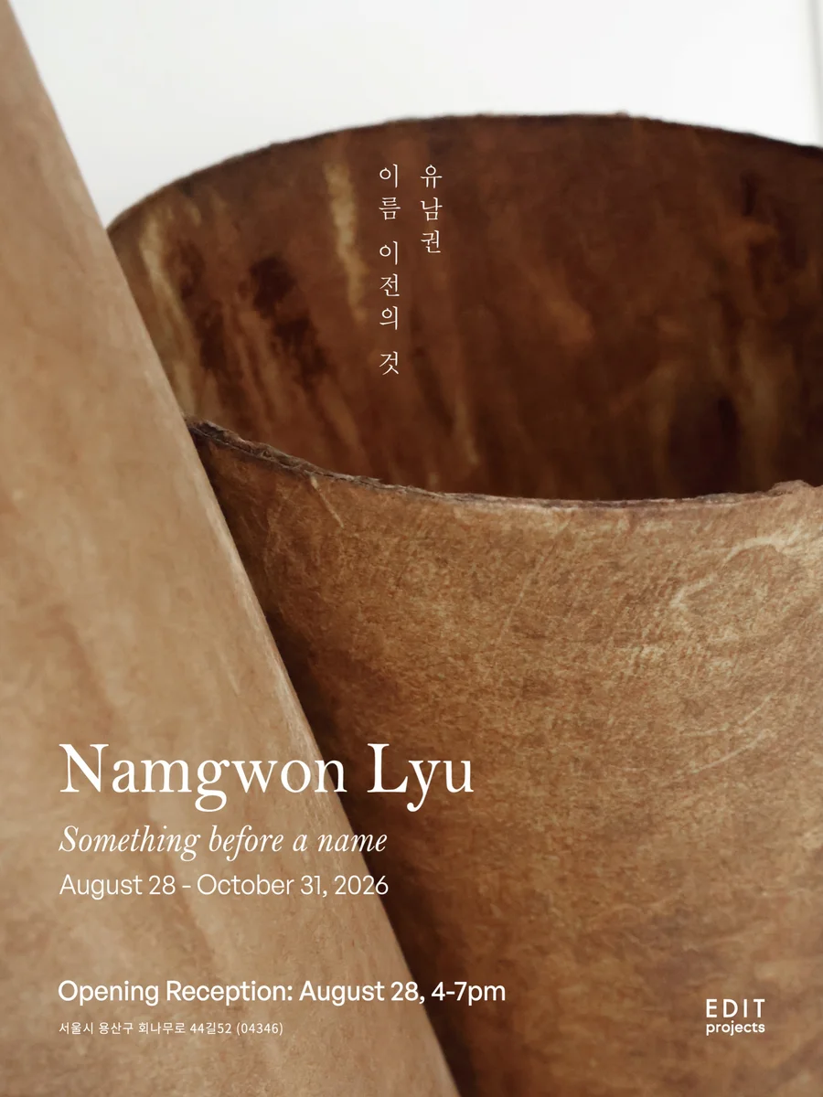 유남권 개인전: 이름 이전의 것 Namgwon Lyu: Something Before a Name